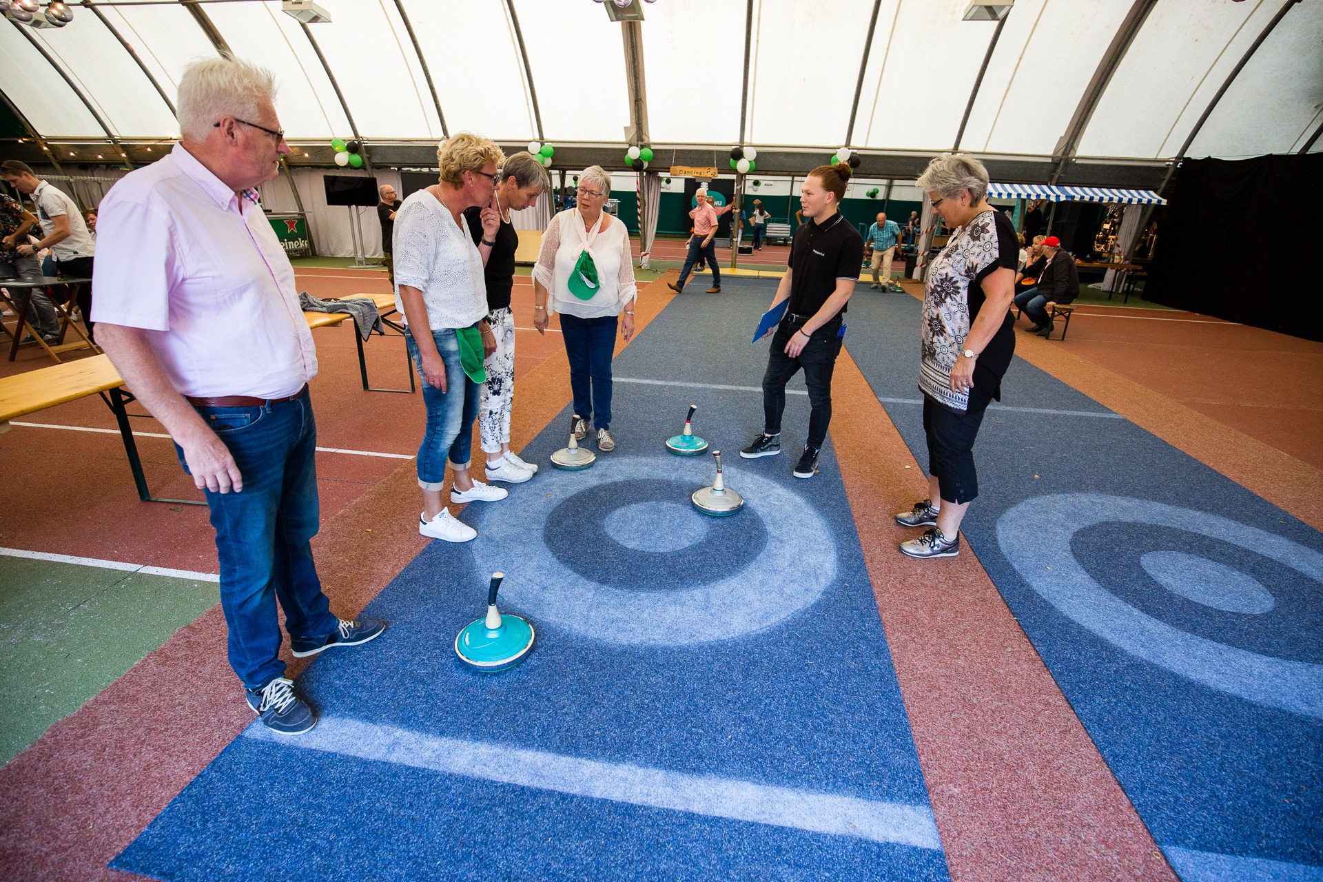 Curling activiteit